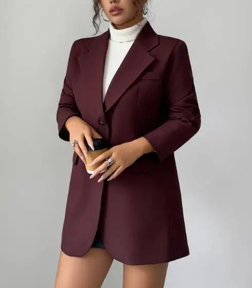 Frauen Jacke2025 Herbst/winter Neueste Heißer Verkauf Stil Casual Elegante Neue Mode Freizeit Urlaub Anzug Top frauen tragen