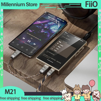 Fiio M21 Portable Player Music Intelligent Bluetooth Mp3 950mw Lossless Amplifier 5.0 Inch Hd Lossless Custom Support Spdif