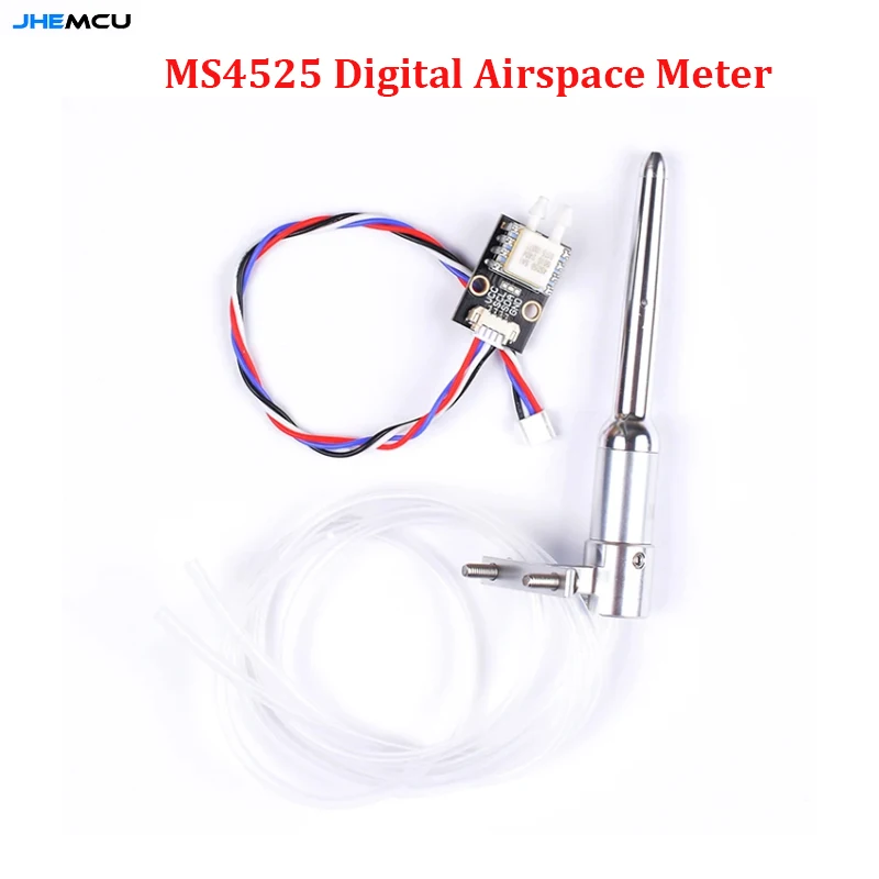 JHEMCU MS4525 Digital Airspace meter InaV Pix PX4 Flying Control Fixed Wing Open Source Differential Pressure Sensor