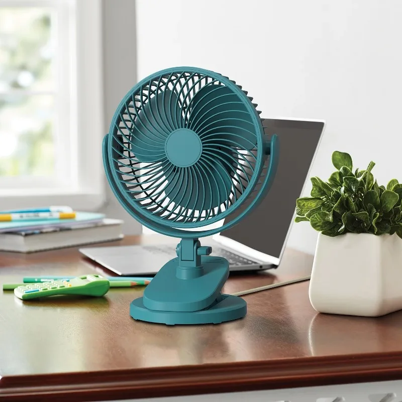 

НОВЫЙ 6-дюймовый новый настольный или зажимной электрический вентилятор переменного тока для персонала с 2 скоростями, прохладная вода