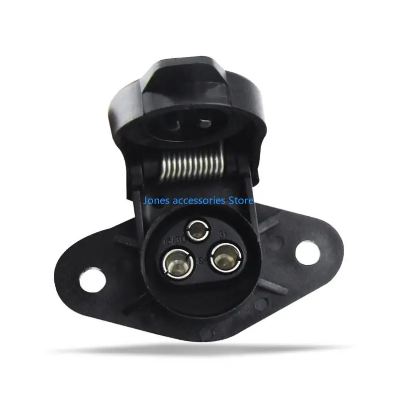 Adattatore traino per rimorchio con connettore multifunzione a 3 W8KD perfetto per roulotte camion