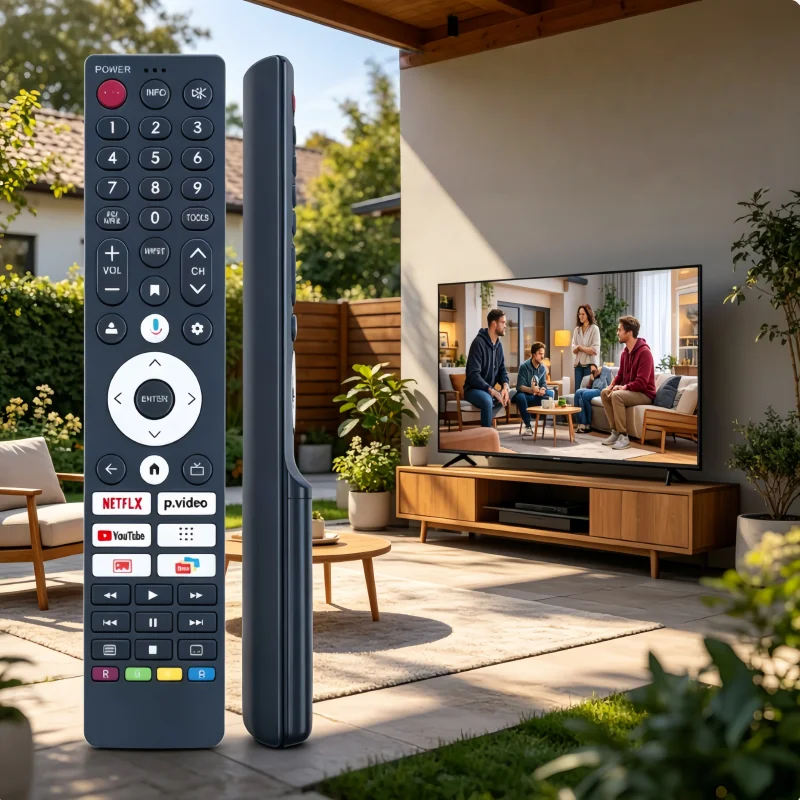 

GB422WJSA Remote Control With Voice Function For Sharp Aquos Android LED CHIROQLI TV, Durable Universal Replacement Controller