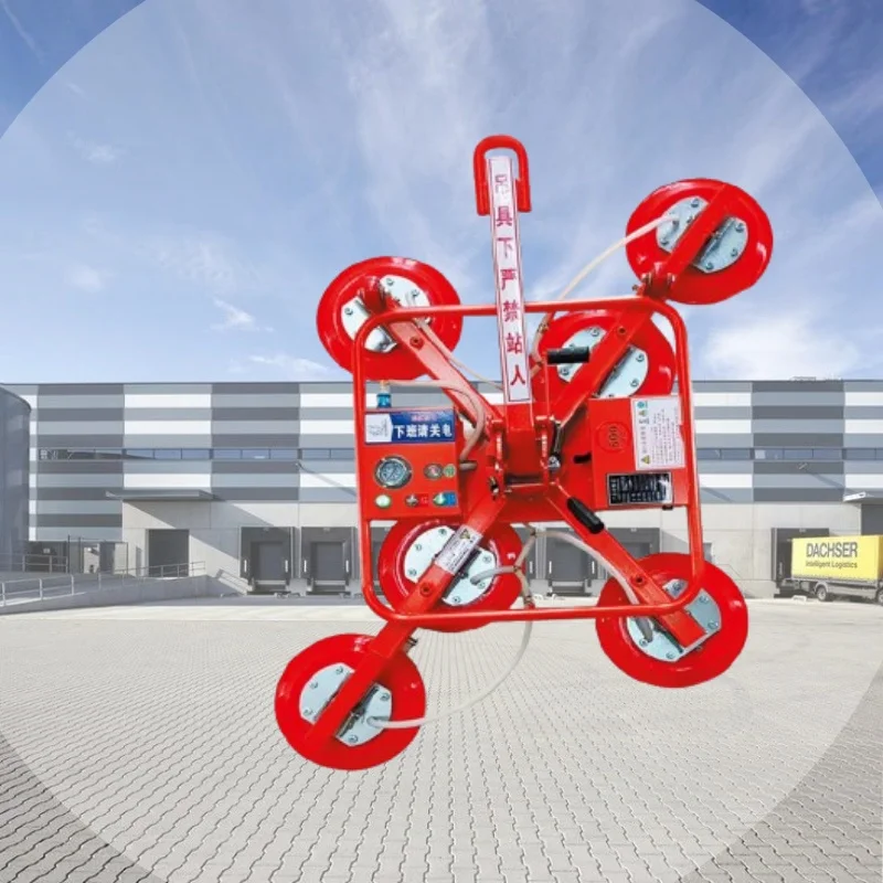 Custom Shape Glass Vacuum Robot for Moving and Lifting Custom Frame and Size Vacuum Board Lifters for Material Handling