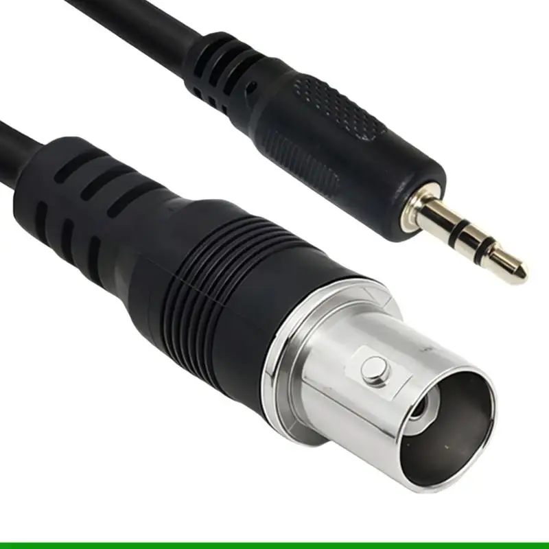 U55C BNC to 3.5mm Sound Video Extension Cable 1Meter for Broadcasting Equipment