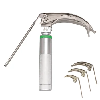 Medical Difficult intubation Larynx laringoscpio Mccoy Fiber Optic Flexible Tip Laryngoscopes