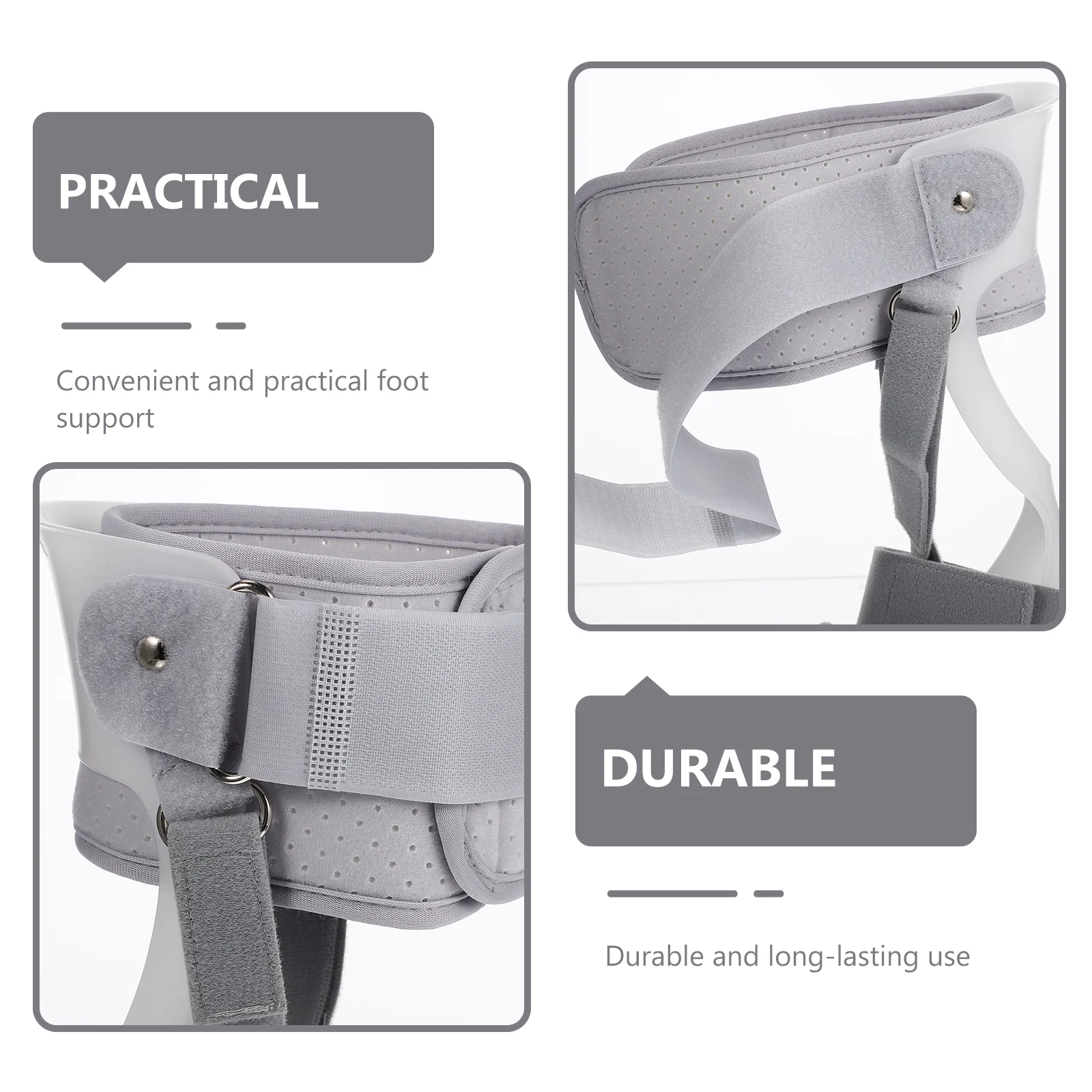 مثبت قدم منسدل، دعامة كاحل احترافية قابلة للتنفس، مصحح تقويم العظام من Varus، خفيف الوزن ومتين