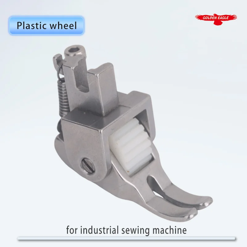 Five generations of flat car thick material thin material roller press foot industrial sewing machine spare parts