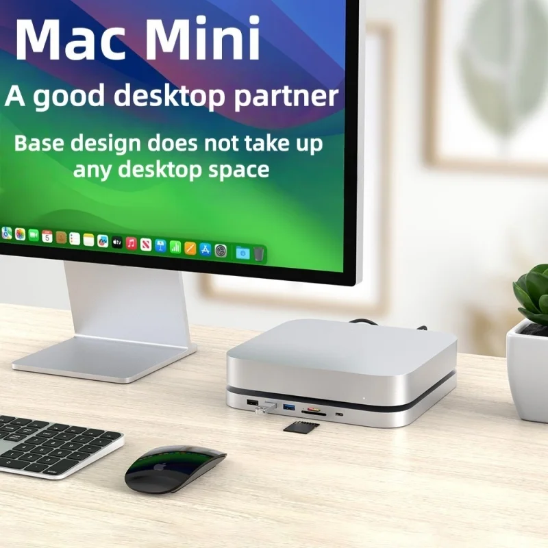 Docking station hard drive enclosure Mac mini Hub MAC studio dock M1/M2 HDMI