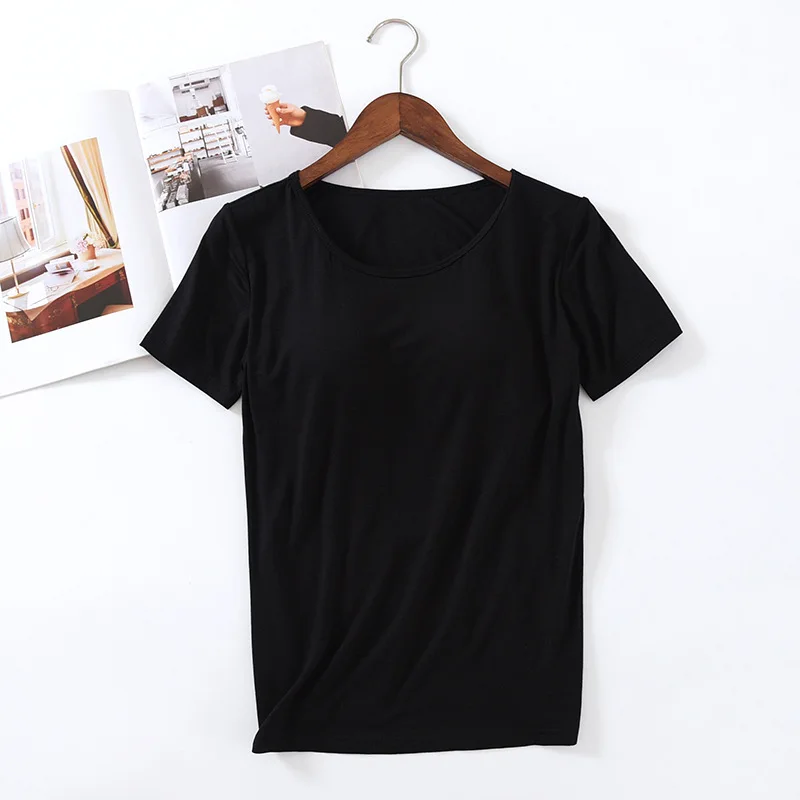 Modal Pajamas Woman Summer Sleep Shirts Female Night Wears Sleepwear Clothes For Night New Short Sleeve Hot Nighty Women