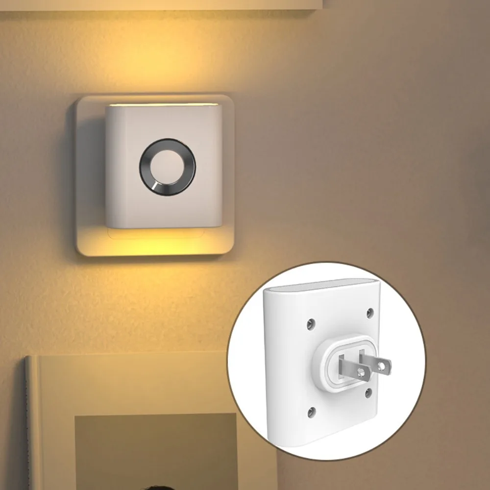 luz-noturna-recarregavel-tipo-c-com-sensor-de-movimento-ideal-para-dormir-acendimento-desligamento-automatico-novo-estilo-tamanho-mini-led