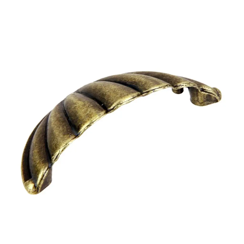 Antique Shell Drawer Knob Classic Zinc Alloy Pull Handle for Kitchen Cabinets and Living Room Furniture