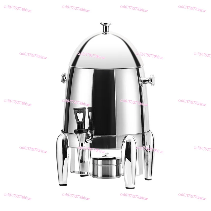 

Commercial Stainless Steel Coffee Tripod, Fruit Juice Soy Milk Hot and Cold Insulation Large Capacity
