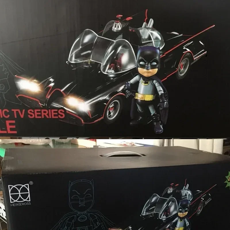 Herocross Justice League Dc Hero Batman 1:12 Alloy Car Model Bluetooth Speaker Wireless Gift Super Q Alloy Batman Car Model