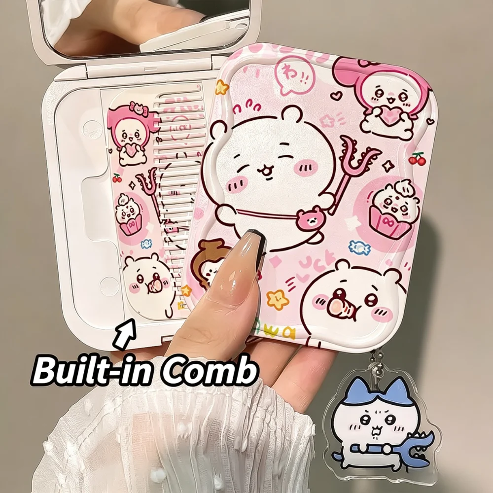 Chiikawa Mirror Comb Portable - огляд і ціна Travel Accessories Needed