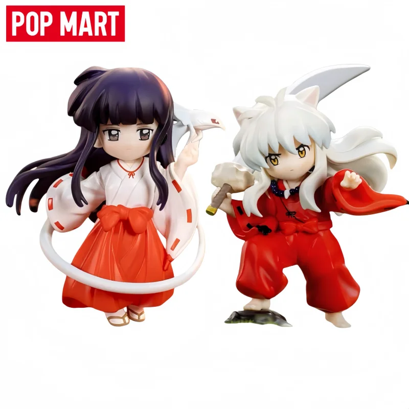POP MART GONG Blind Box Inuyasha Sesshomaru: Viaje a través del período Sengoku - Figura coleccionable de anime para decoración de escritorio