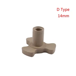 Y-shape support core rotation for D type hole turntable 14mm Haier Galanz  Microwave Oven Parts