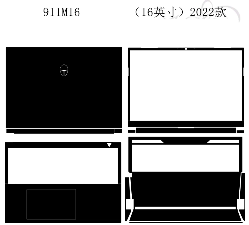 Special Carbon fiber Laptop Sticker Skin Cover Protector for Thunderobot 911M16 16inch 2022