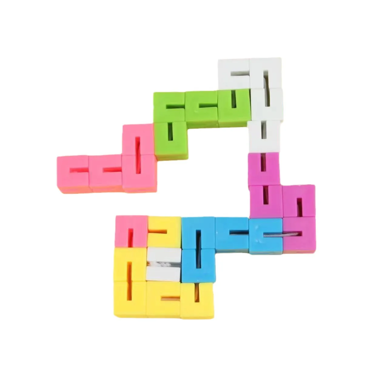 Règle magique transformable pour enfants, Segments magiques, Salle Instagram, Couleur 3D, PuzzleToys, Cubes éducatifs, Jouet, Nouvelle variété