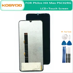 Écran tactile LCD de remplacement pour téléphone, assemblage de Hébergements eur, original, 100% testé, nouveau, adapté pour Philco Hit Max PSC 02 RG