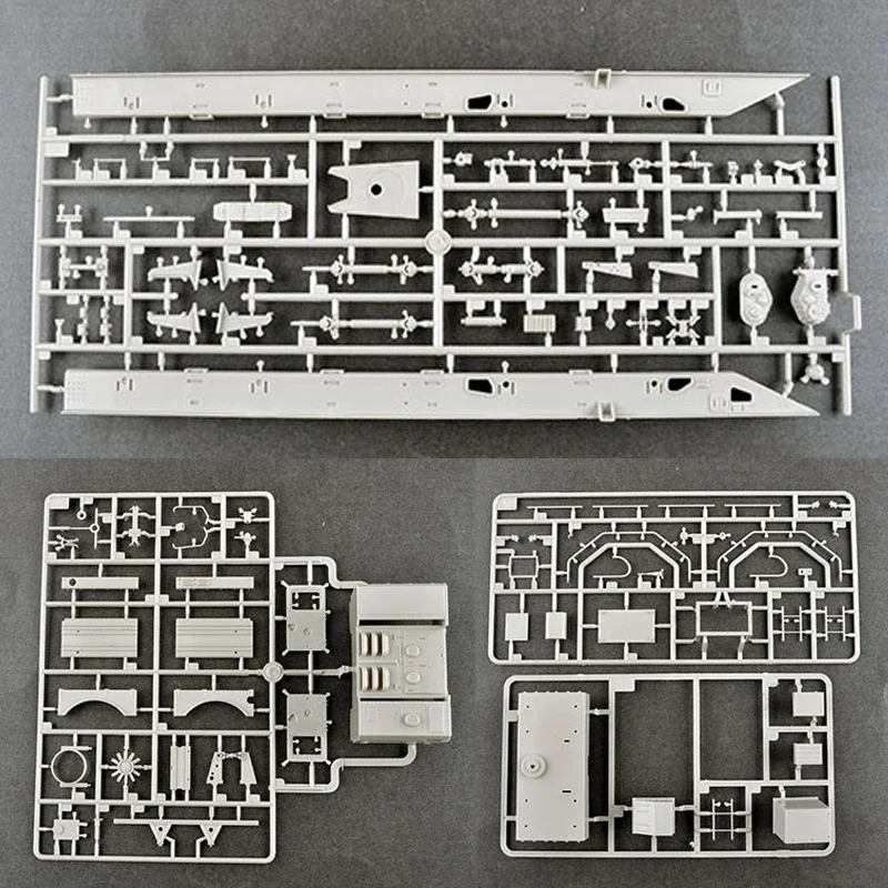 Trumpeter – Kit de modèle à échelle assemblée en plastique TP01057 S-400 51P6A lanceur de missiles 1/35