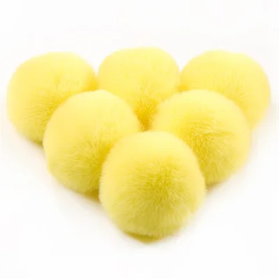 Pompom Fluffy Fur Ball DIY Pompons for Crafts