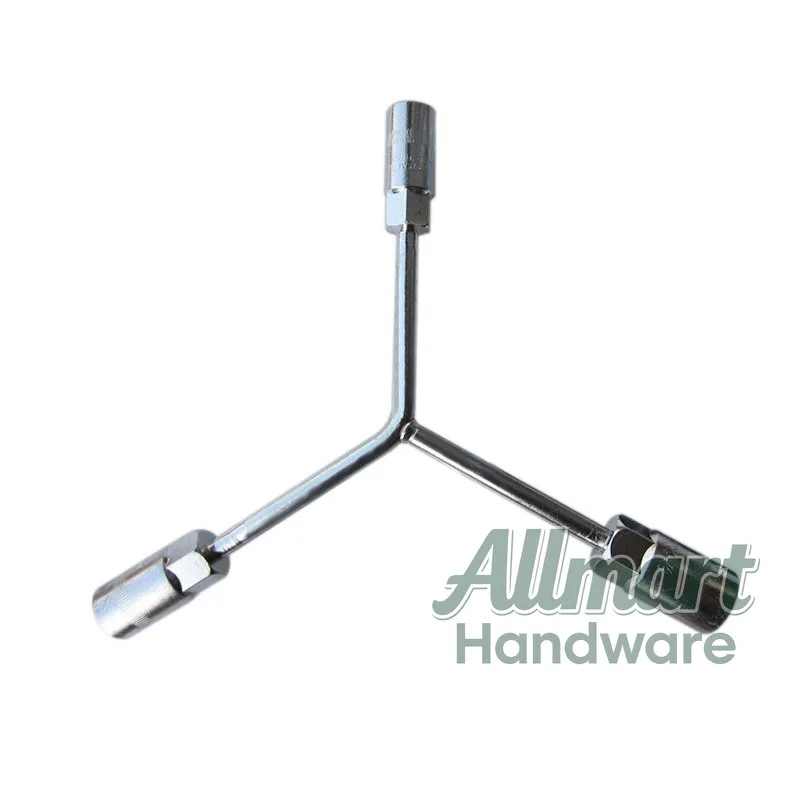 Y-shaped trident socket wrench,extended outer hexagon,auto repair machine repair, anti-skid and wear-resistant three in one tool