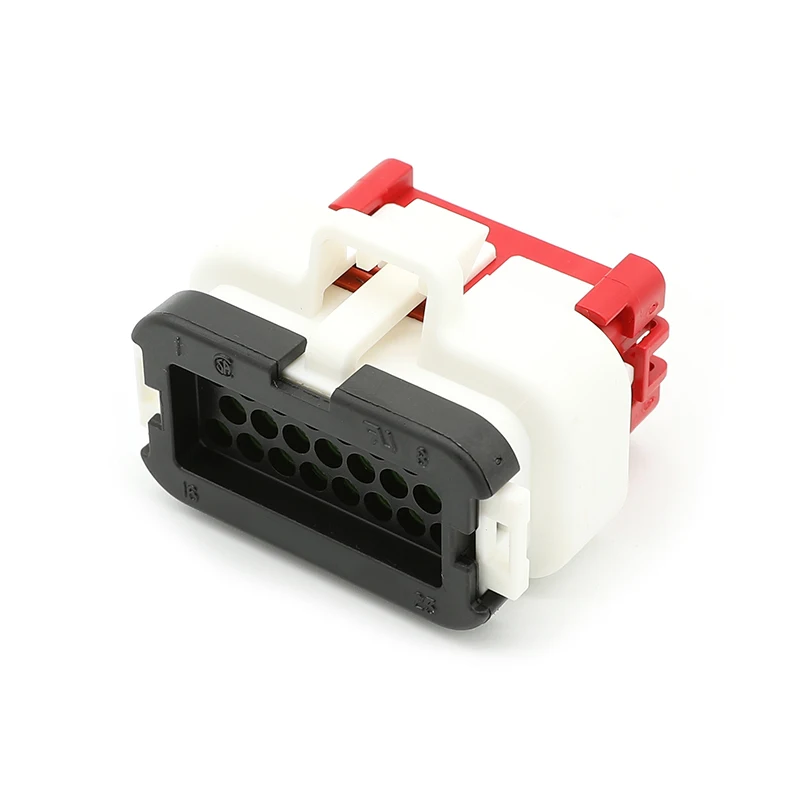 

770680-2 Automotive connector 23Pin wire-to-wire White female plug and terminal