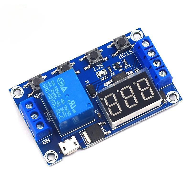 1 Channel Delay Relay Module Delay Power Off Cycle Timing Switch Relay Module