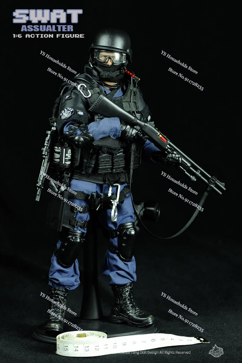 Chinese Special Forces 1/6 SWAT TEAM Action Figure Breacher Assaulter Point-man Combat Military 12