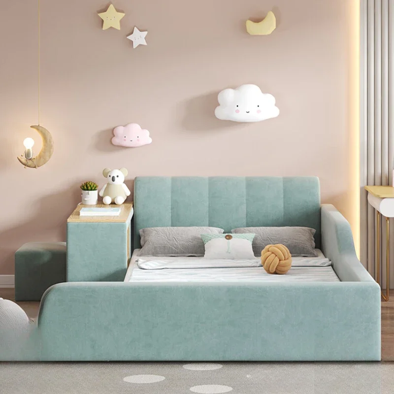 Children's Individual Bed Handrail Safety Baby Newborn Items Child Lіko Mother Kids Comforters Crib Twin Frame Toddler Furniture