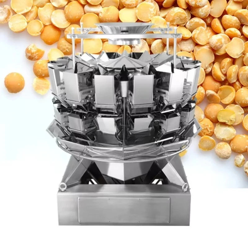 Hot Sale Manufacturing Machine Potato Chips Packing Weigher Automatic Popcorn Machine Multihead Weigher Customized