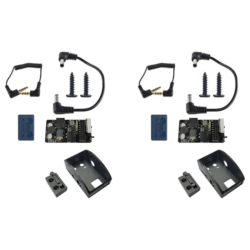2X For DJI FPV Goggles V2 Flight External Analog 5.8G RX PORT 3.0 Receiver Module Kit For Lightweight 5V 3A