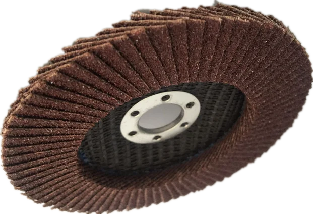 Ferramenta abrasiva óxido de alumínio 125mm 5 polegadas disco de aba de polimento roda de aba para metal