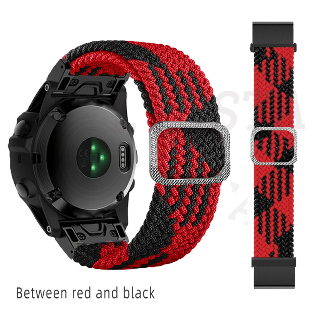 2023 тонкий эластичный ремешок для браслета Garmin Fenix 7X 7 6X 6 Pro 5X 5 Plus 3 3HR/ Endurance/Forerunner 935 945 QuickFit