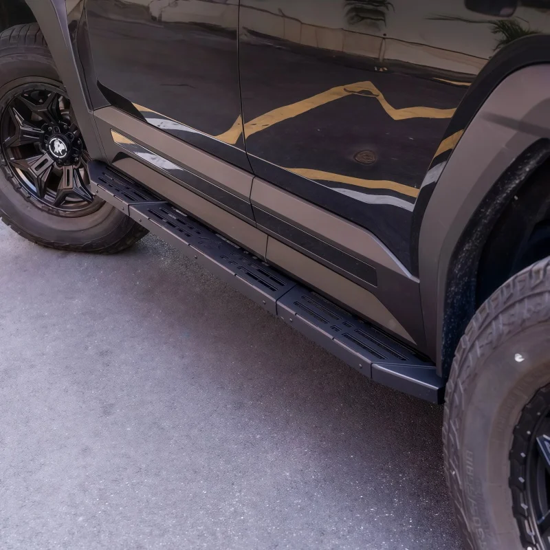 

Подходит для Jetour Zongheng G700: Уширенные боковые подножки из сверхпрочной марганцевой стали, аксессуары для экстерьера автомобиля