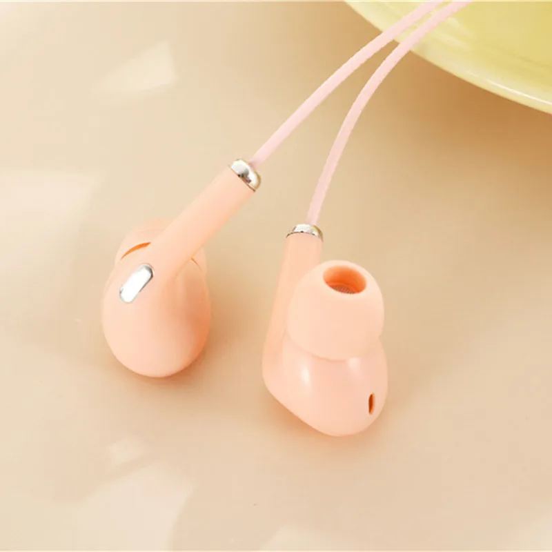 In-ear Earphone Headphone Headset Stereo Earbuds With Mic 3.5mm  Jack Wired For Iphone Samsung Huawei Xiaomi Redmi Phones