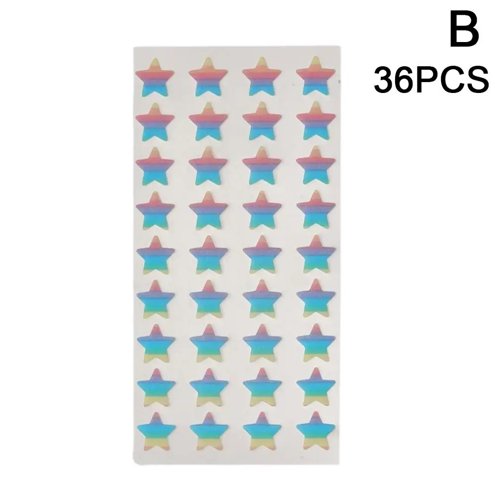 12 pz/36 pz colorato carino stella a forma di cuore trattamento adesivo invisibile copertura rimozione brufolo Patch cura della pelle