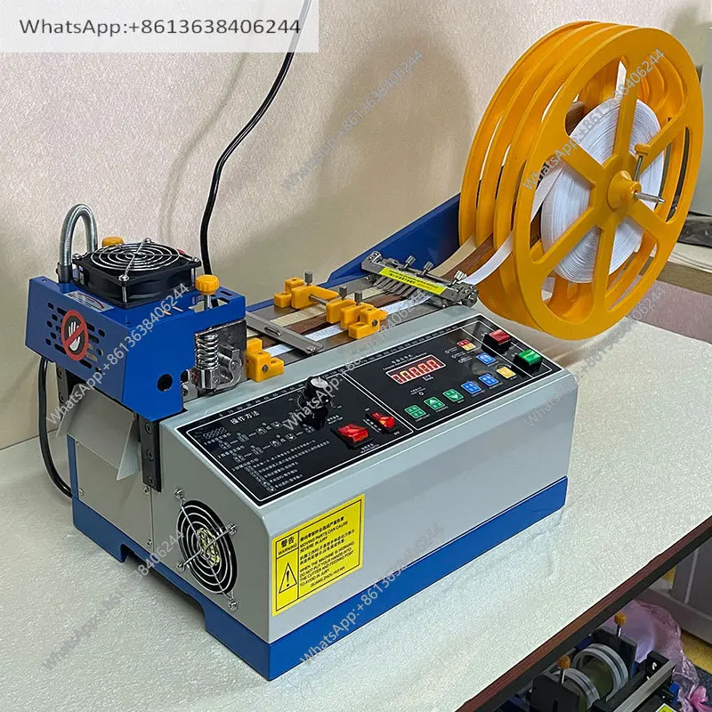 Brand new, fully automatic computer tape cutting machine, hot and cold cutting machine, original and genuine.