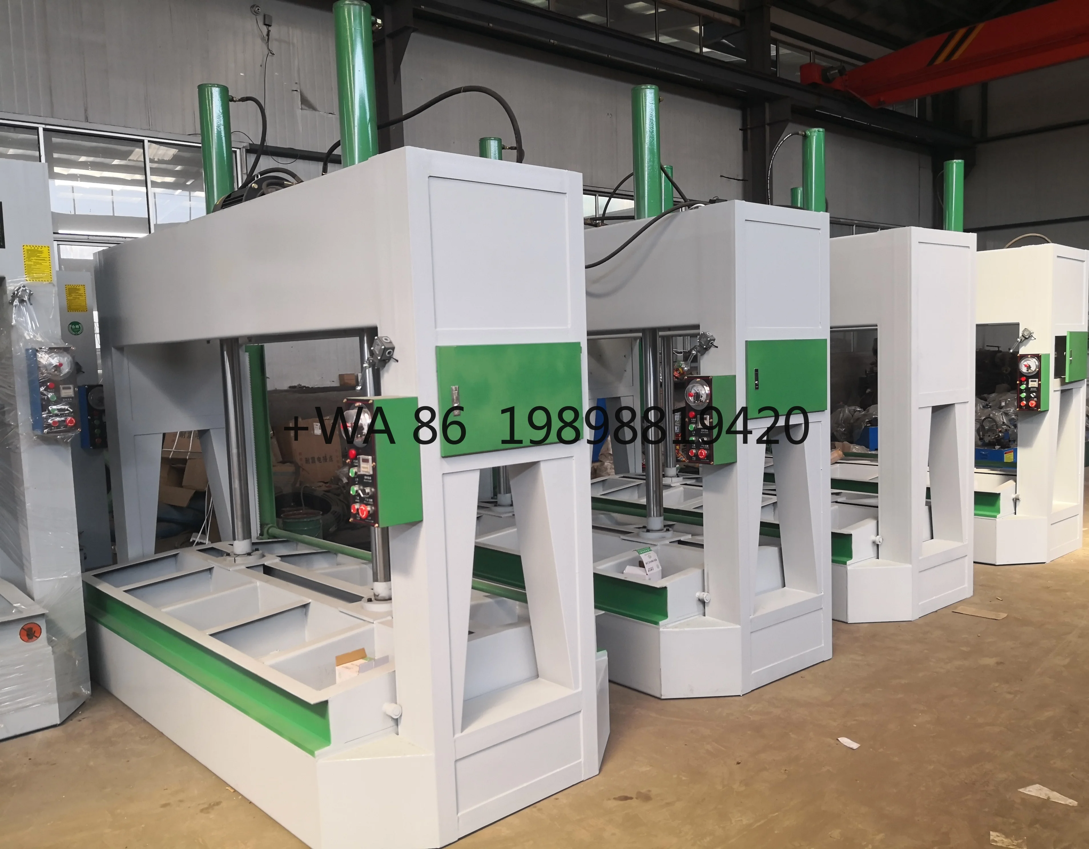 1300x2500mm 50T China Hydraulic Plywood Board Laminate Veneer Wood Door Woodworking Cold Press Making Pressing Pressure Machine