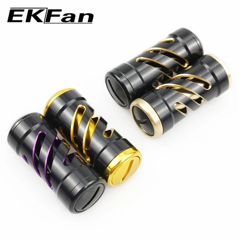 EKFan アルミ合金スピニングベイトキャスティング釣りリールノブ DAI/SHI 7*4*2.5 ミリメートルベアリング超軽量 8.4 グラム釣具アクセサリー