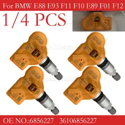 1/4PCS Tire Pressure Sensor  36106856227 For Alpina 6 7 BMW E80 E90 F07 F12 F01 E84 F25 E70 E71 Mini R55 R58 R59 6856227