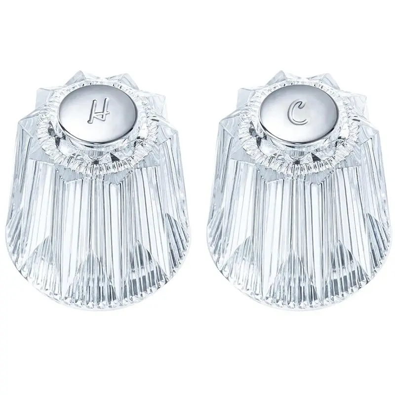 M12K-2 Piece Hot And Cold Shower Knob Replacement For Price Pfister Contessa And Windsor Tub And Shower Faucets