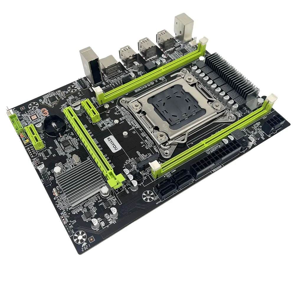 Imagem -03 - Pro Memory Cpu Combo Kit M-atx Motherboard Grupo Lga2011 e5 2630 v2 32gb Ddr3 1600mhz Reg Ecc Keyiyou-x79