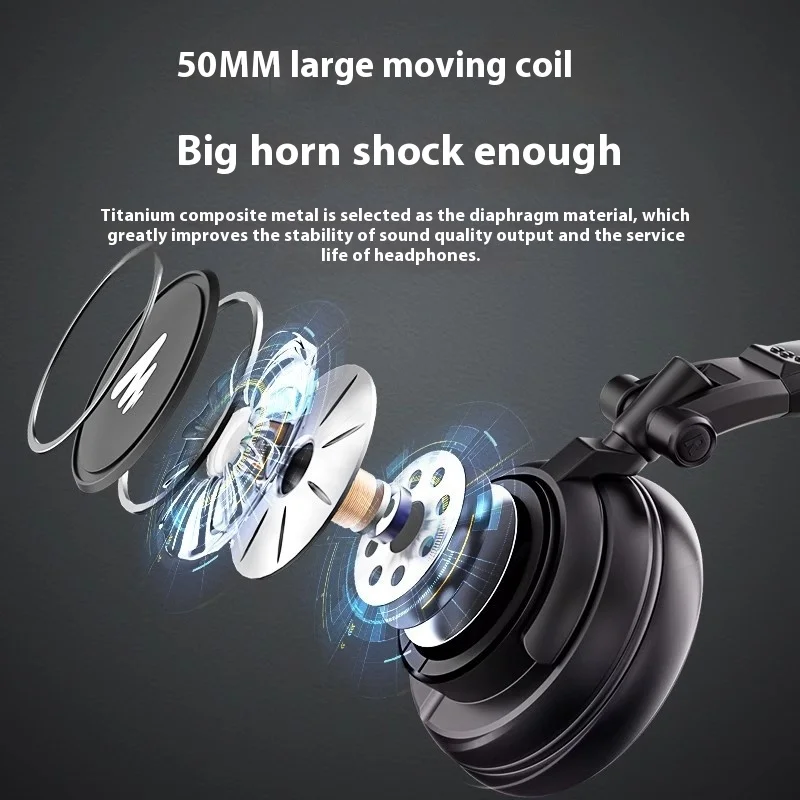 Sudotack MH601 HIFI наушники проводной мониторинг игровая гарнитура складное хранение закрытые наушники пользовательские компьютерные аксессуары подарки