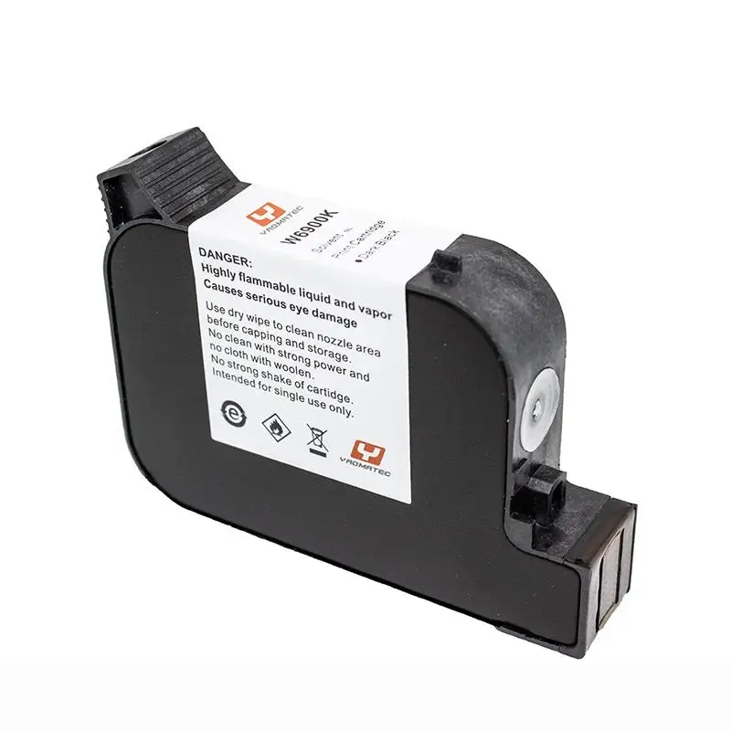 New A level W6900K mini portable printer cheap economic solvent fast dry ink cartridge