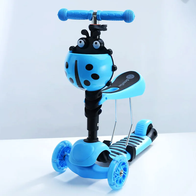 Hulajnoga dziecięca 3w1 dla chłopców i dziewczynek, deskorolka dla maluchów