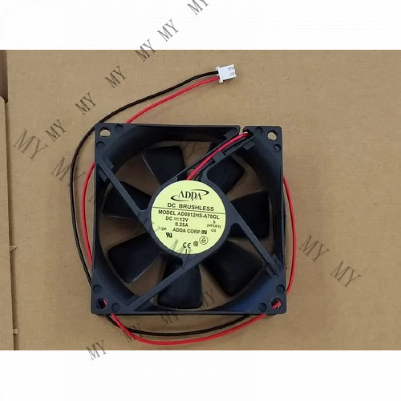 

TT for ADDA AD0812HS-A70GL 8025 DC12V 0.25A8CM Chassis / Power Cooling Fan
