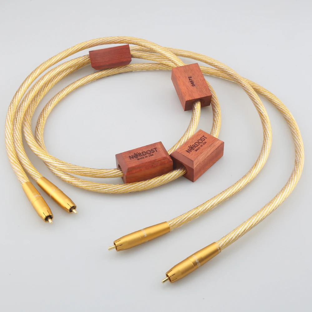 Hi-End Nordost ODIN  Gold RCA Audio Speaker Cable XLR Cord Hifi  Reference Interconnects  Wire Audiophile DVD Amplifier