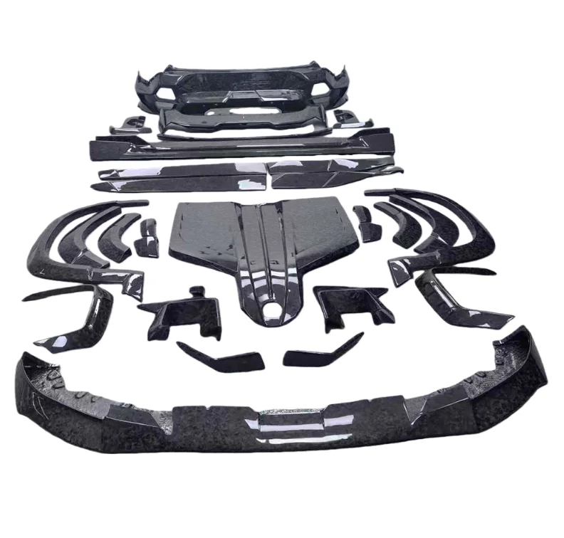 Body Kits V XM MS Style Dry Carbon Fiber Bodykit
