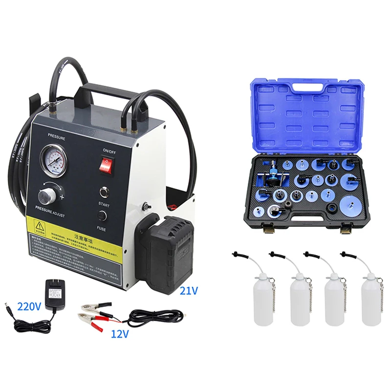 Automotive brake oil changing machine, electric pulse type brake oil changing special tool, automatic oil changing equipment